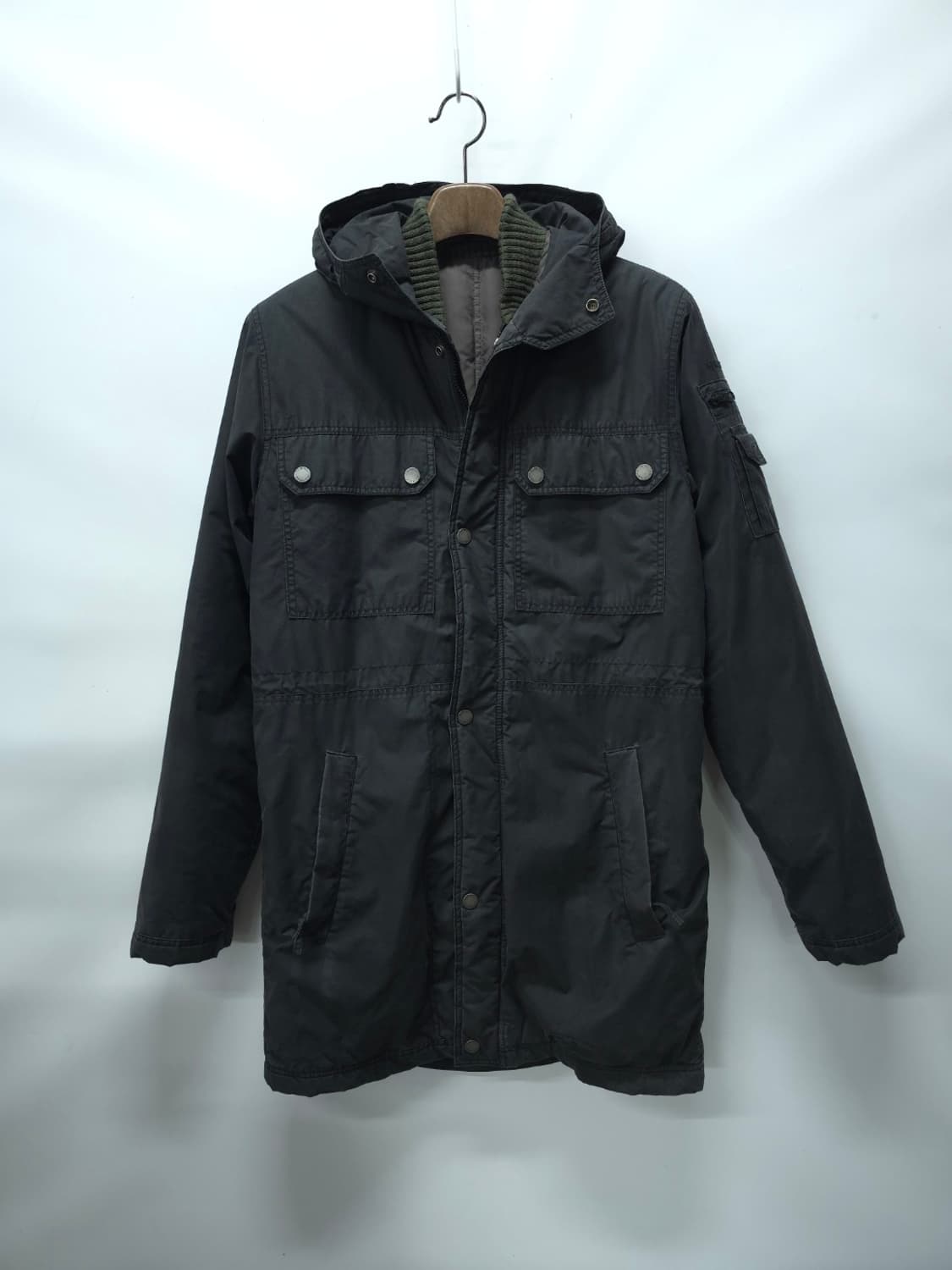 타미힐피거 남성 빈티지워싱 덕다운 야상자켓 (95사이즈) 상품이미지2