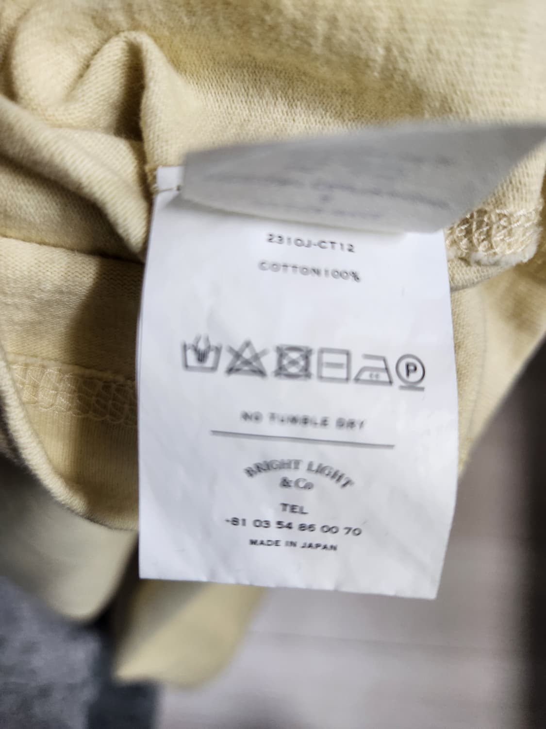 올드조 oldjoe 라운드넥 튜브티 38 사이즈 상품이미지4