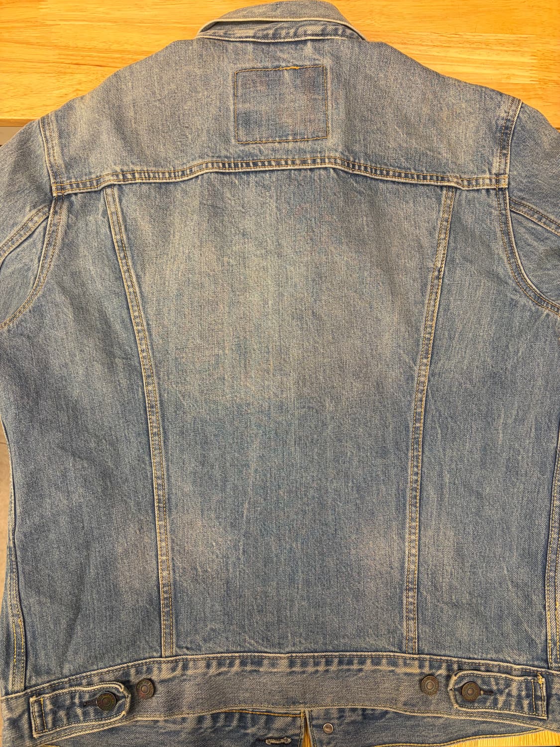 [L]리바이스 데님 트러커 청자켓 로고 테이프 상품이미지4