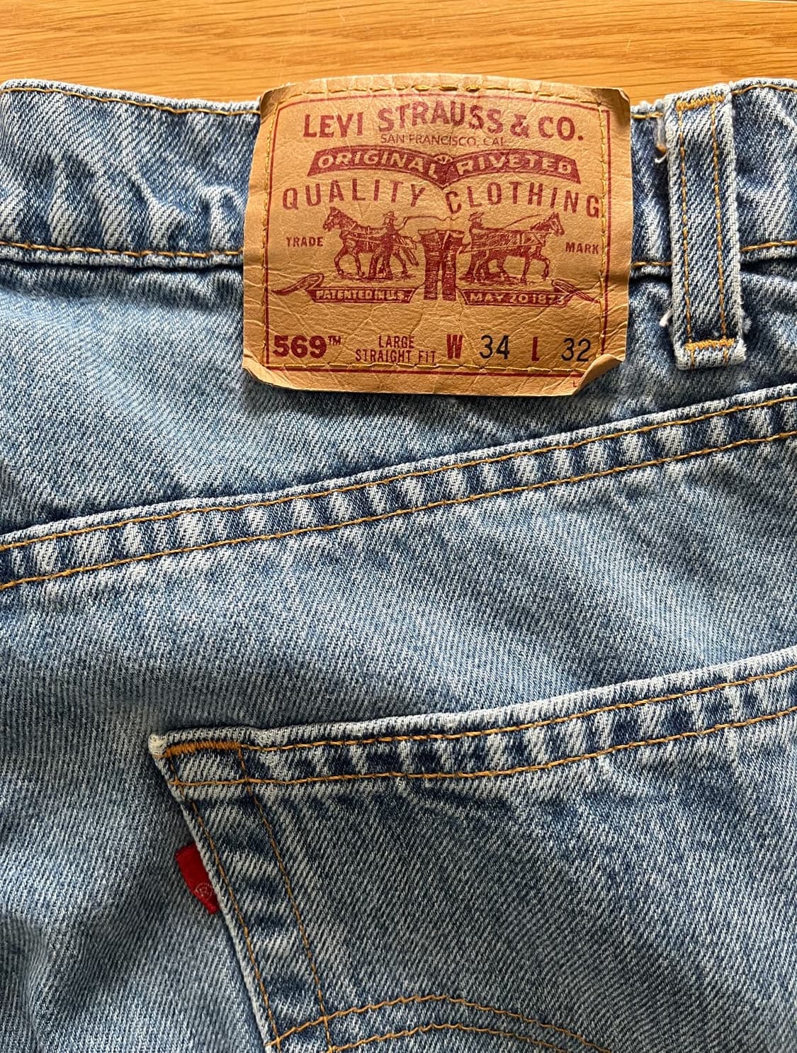 90s 리바이스 569 made in usa 34 상품이미지5
