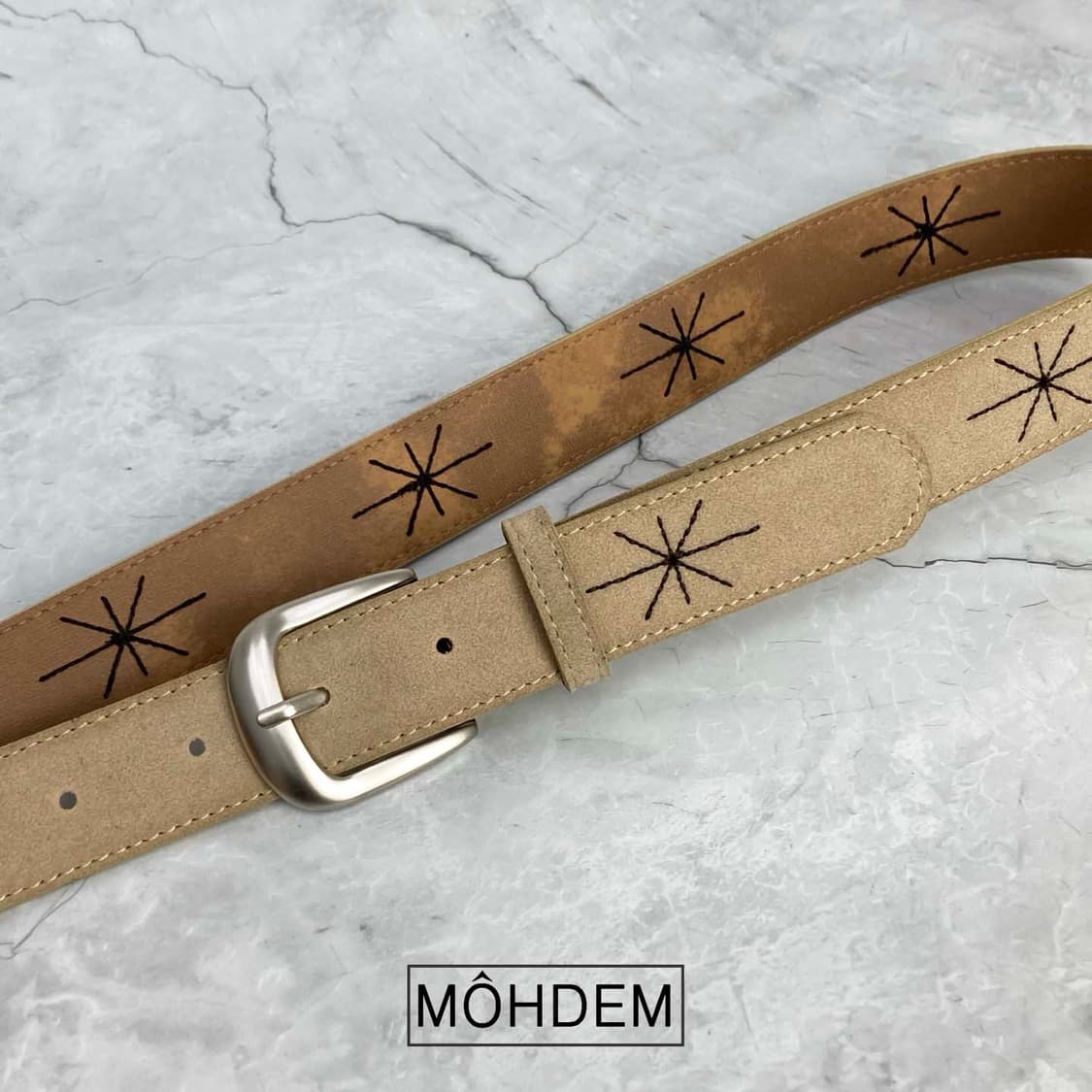 [Unisex] 샤이닝 자수 벨트 3컬러 상품이미지2