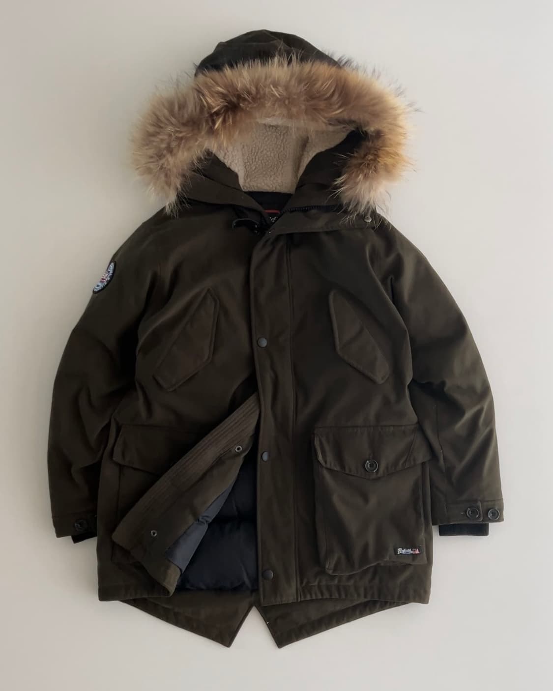 펜필드 아메리칸 후삭 덕다운 패딩 자켓 90 상품이미지1