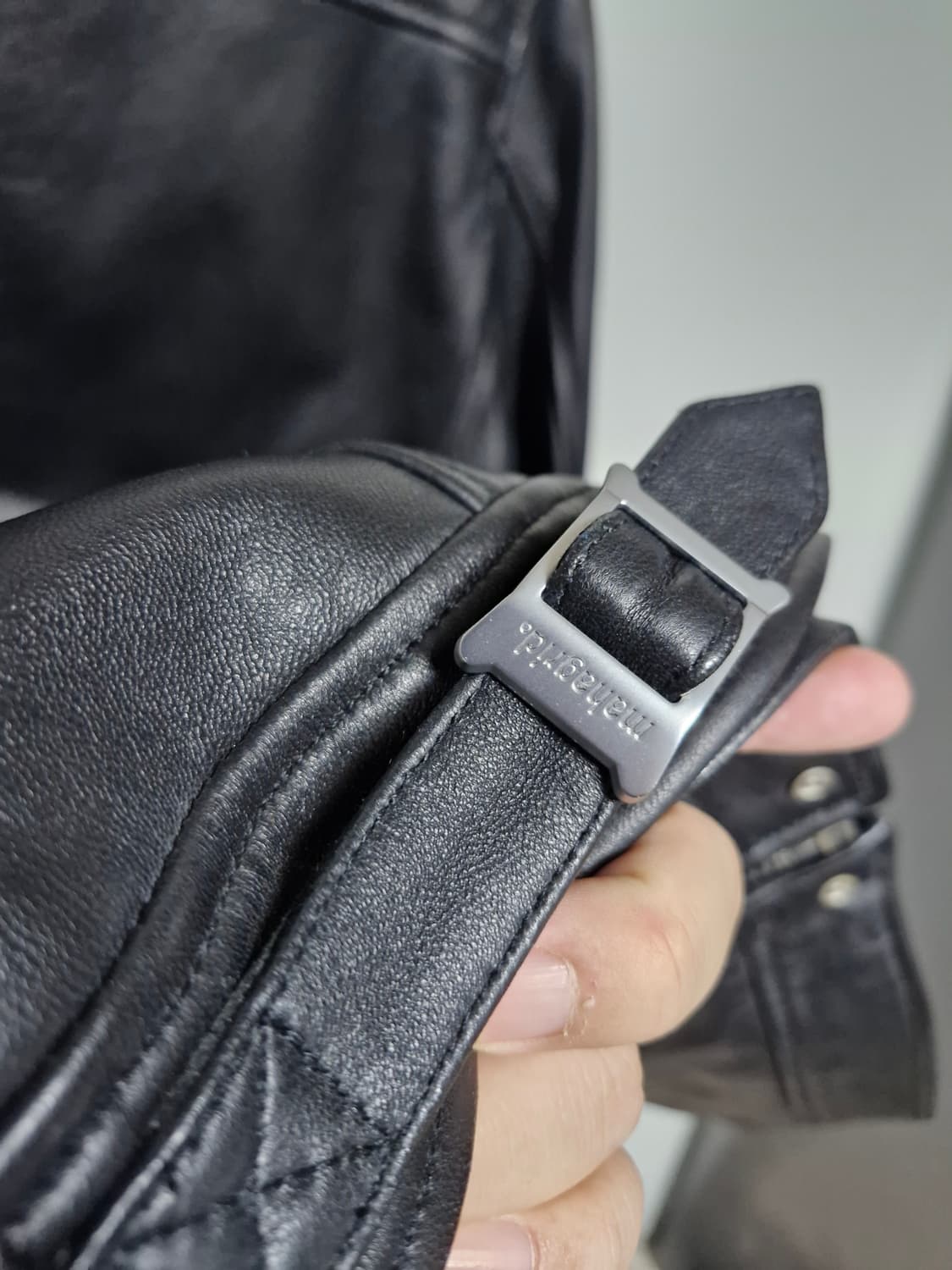 새급)마하그리드 양가죽자켓 100사이즈 상품이미지7