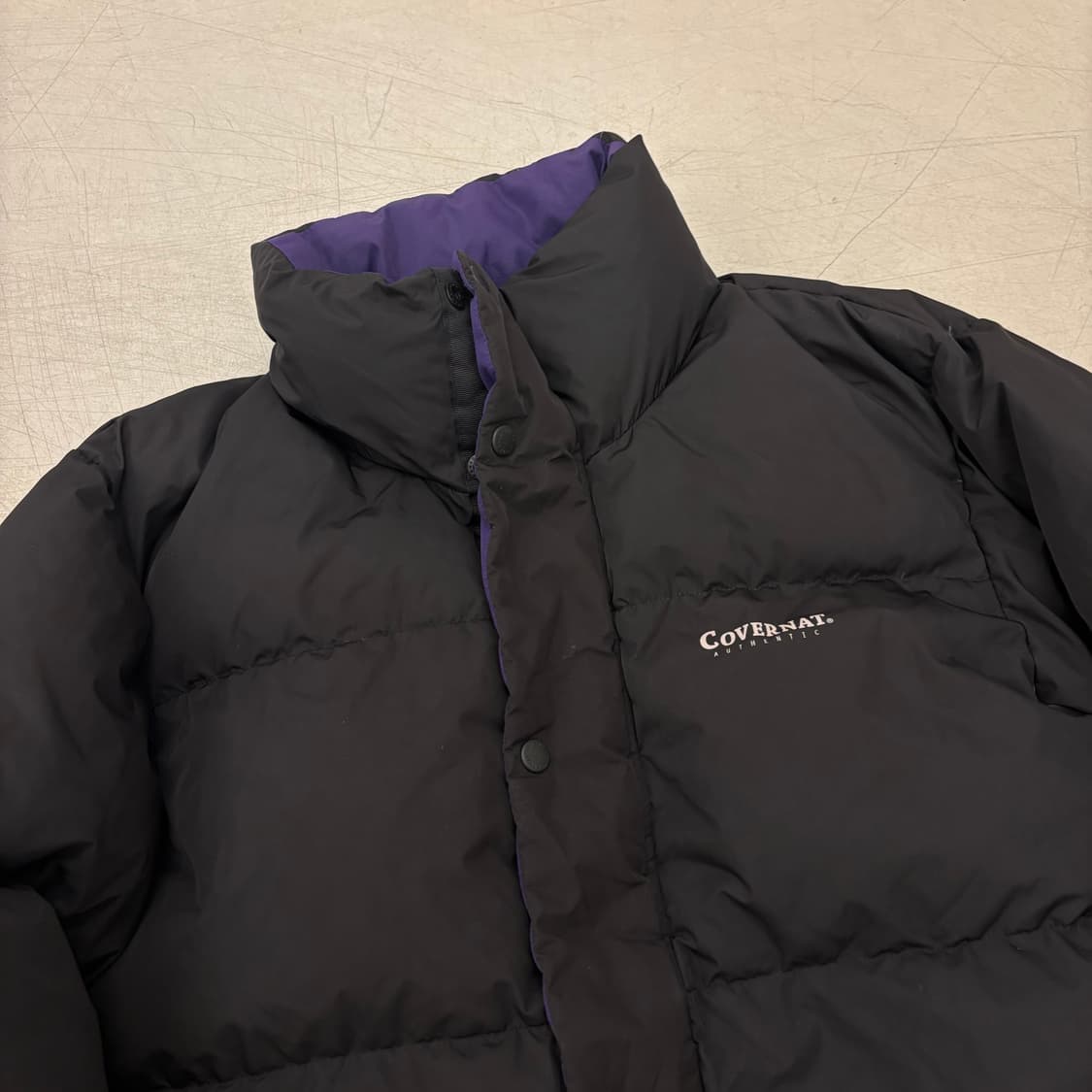 커버낫 리버시블 퍼플 푸퍼 패딩 상품이미지5