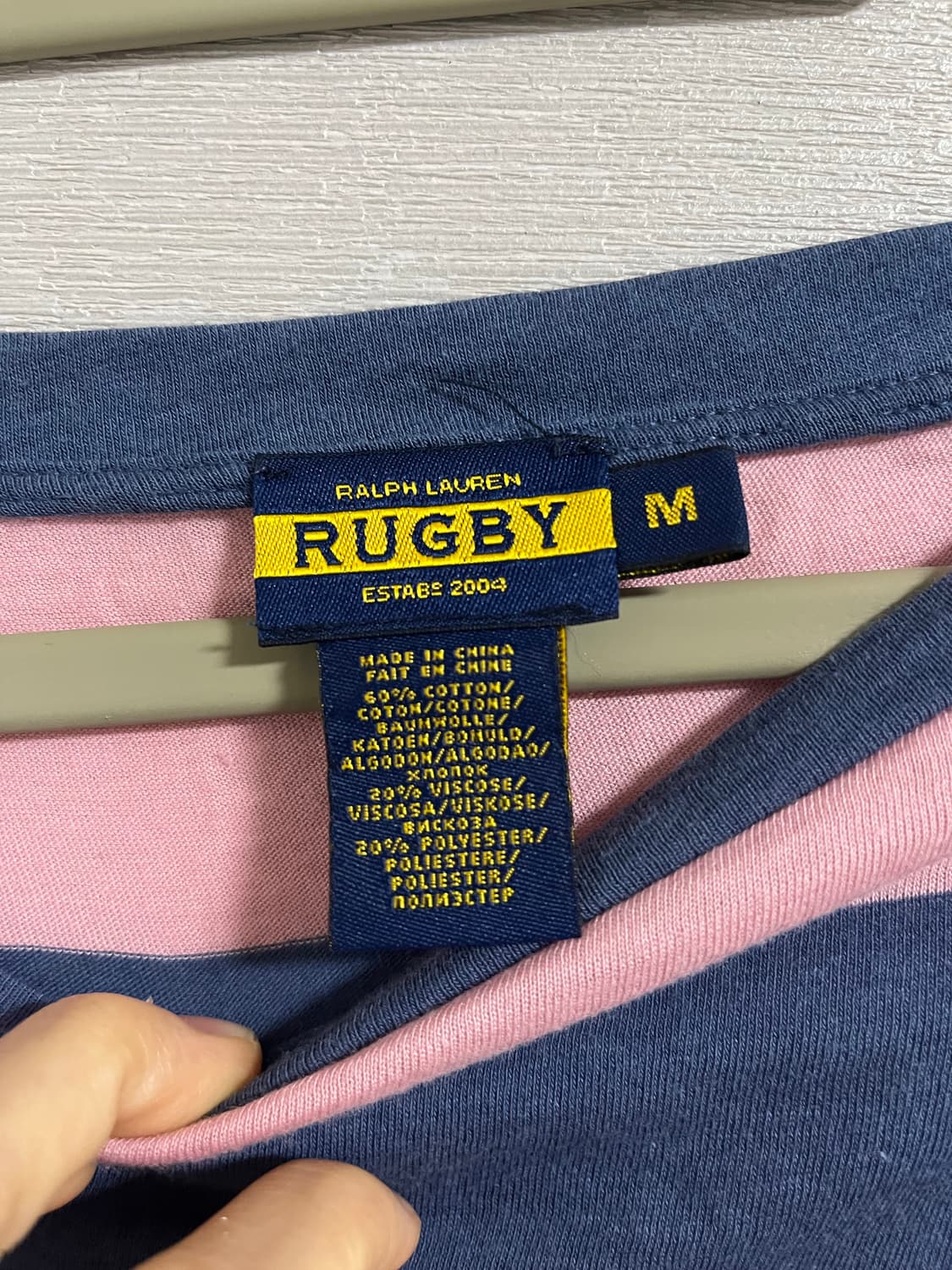 랄프로렌 럭비 오프숄더 원피스 y2k 상품이미지2