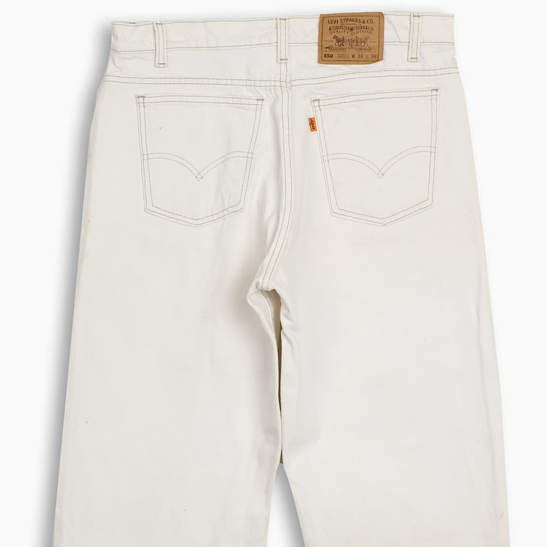 리바이스 550 오렌지탭 화이트진 90s USA OR55036119 상품이미지6