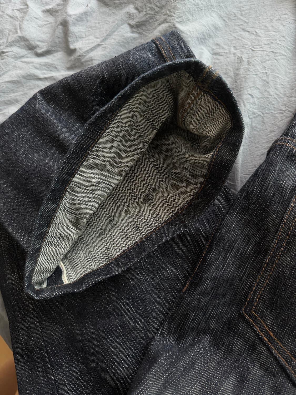 무명 생지데님/1사이즈 상품이미지5