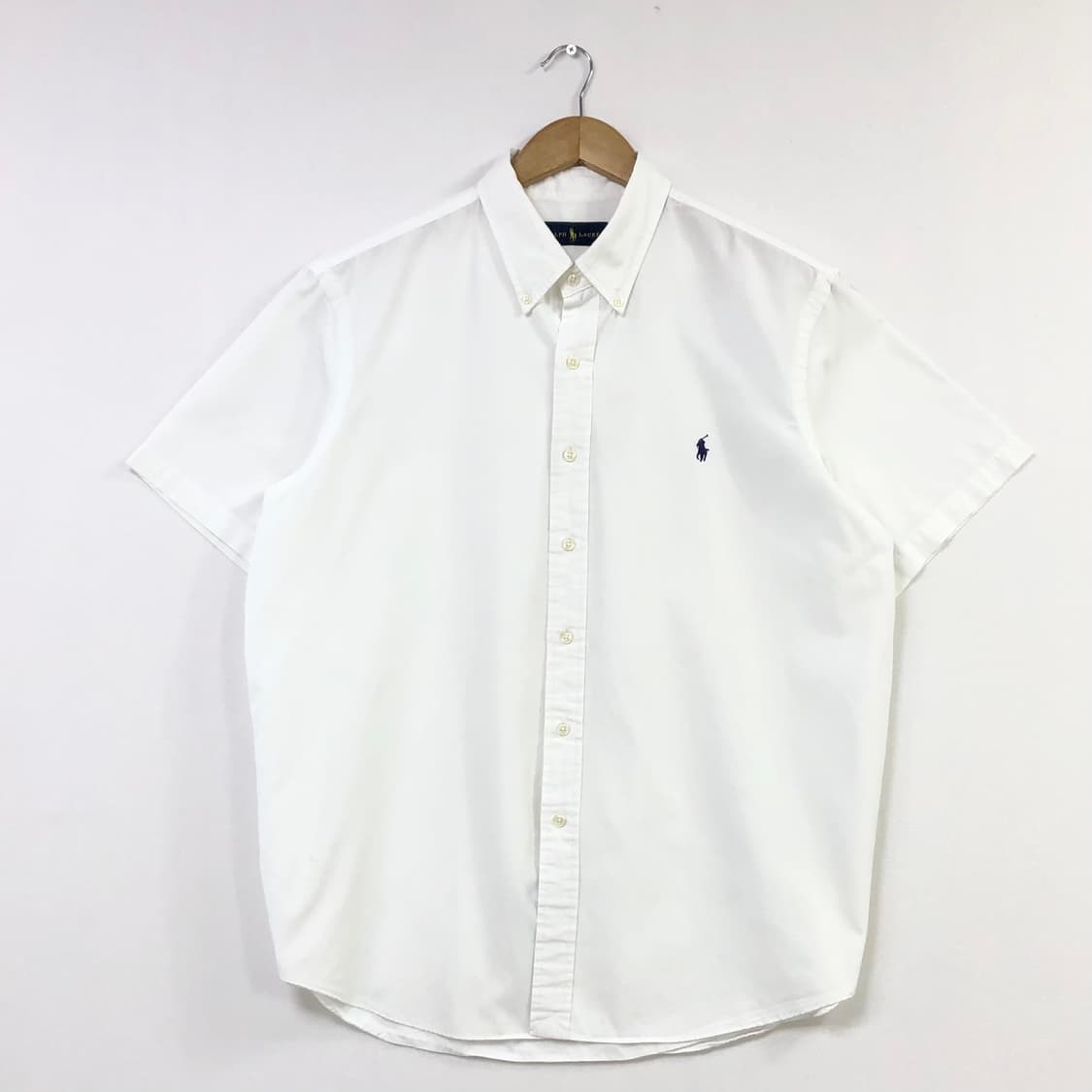 XL 폴로 화이트 셔츠 상품이미지2