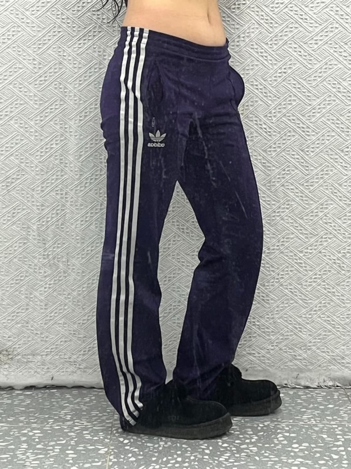 아디다스 베이직 Y2K 파이어버드 퍼플 트랙팬츠 95 C06748 상품이미지1