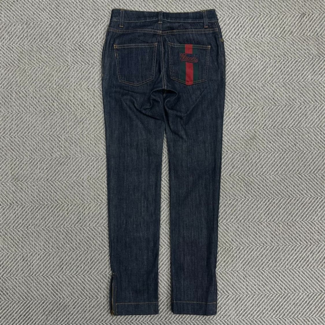 구찌 포켓로고 생지 데님 팬츠 + 명품감정서 v0971  상품이미지2