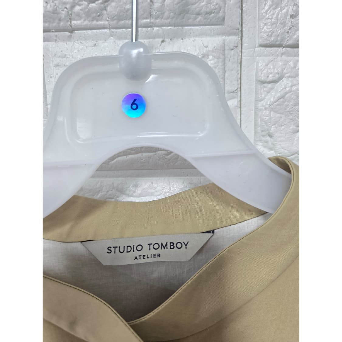 택포) 스튜디오 톰보이 셔츠 블라우스 Free 상품이미지2