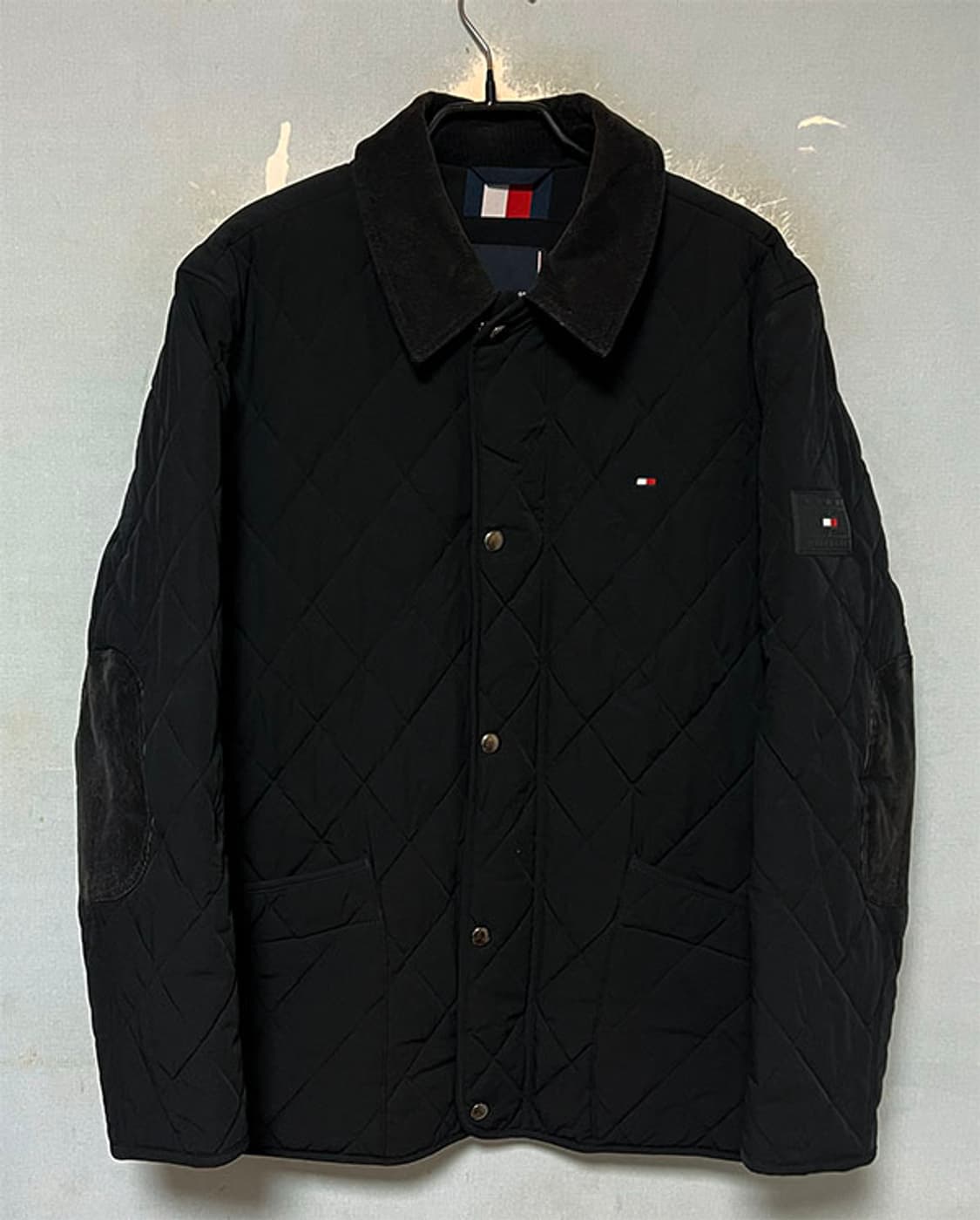 타미힐피거 남자 퀼팅자켓 신상 블랙 M 95 상품이미지1