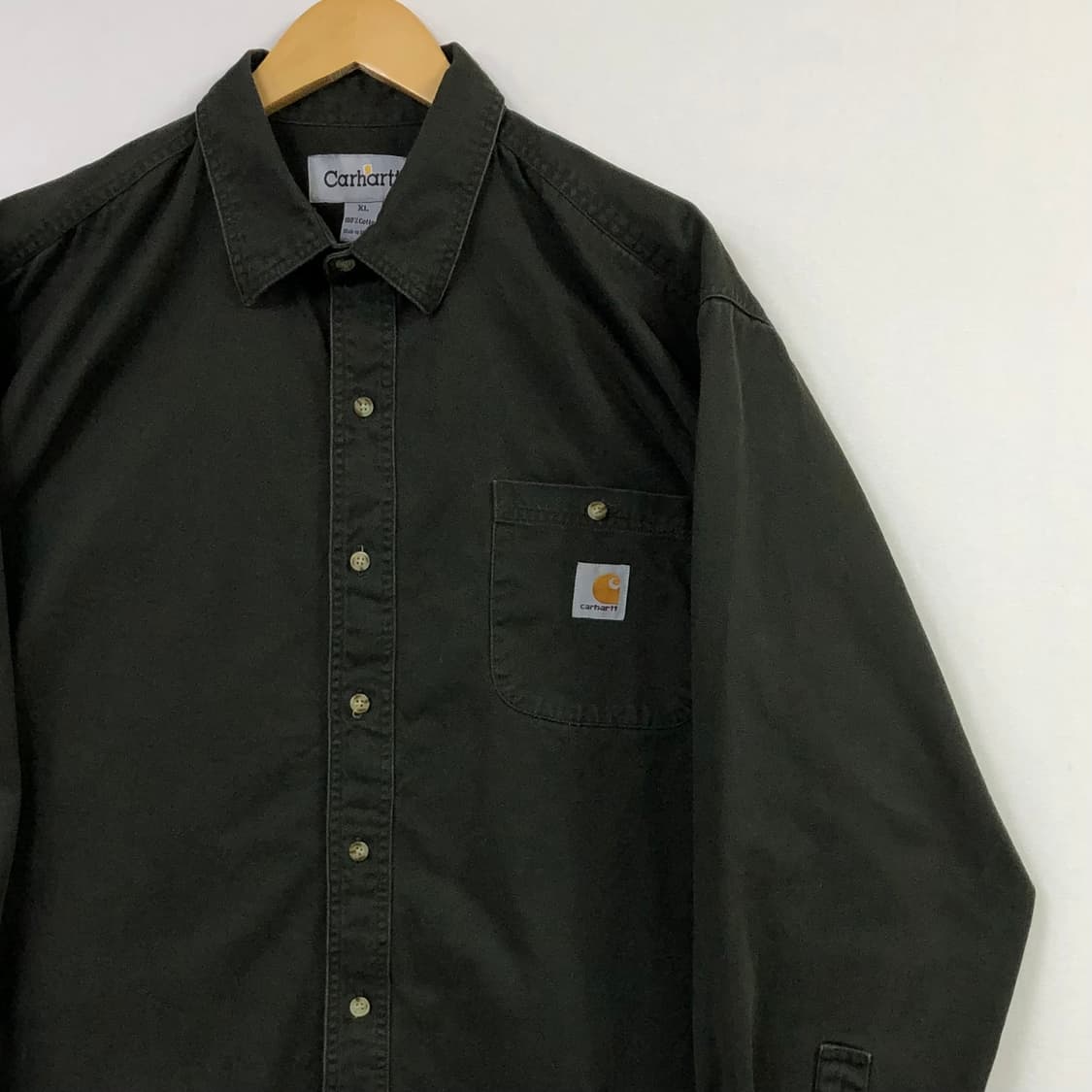 Xxl 칼하트 카키 워크 셔츠 상품이미지1