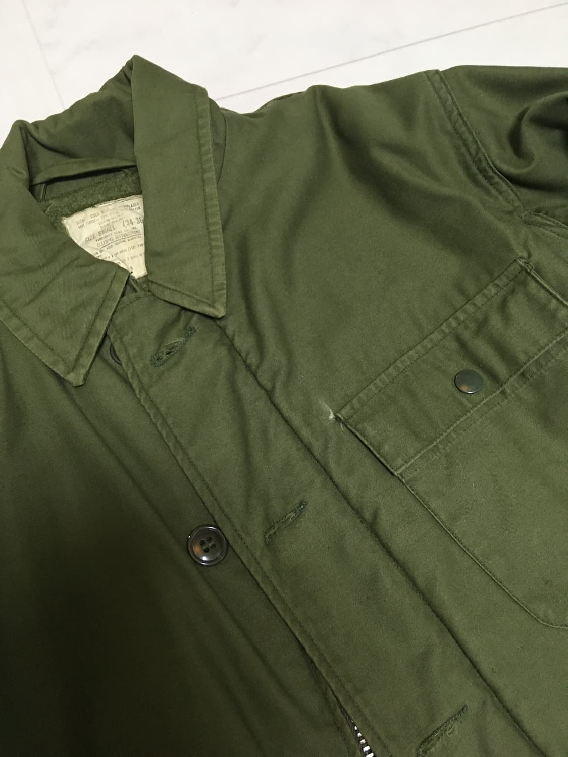 오리지날 미해군 A-2 덱자켓 상품이미지5