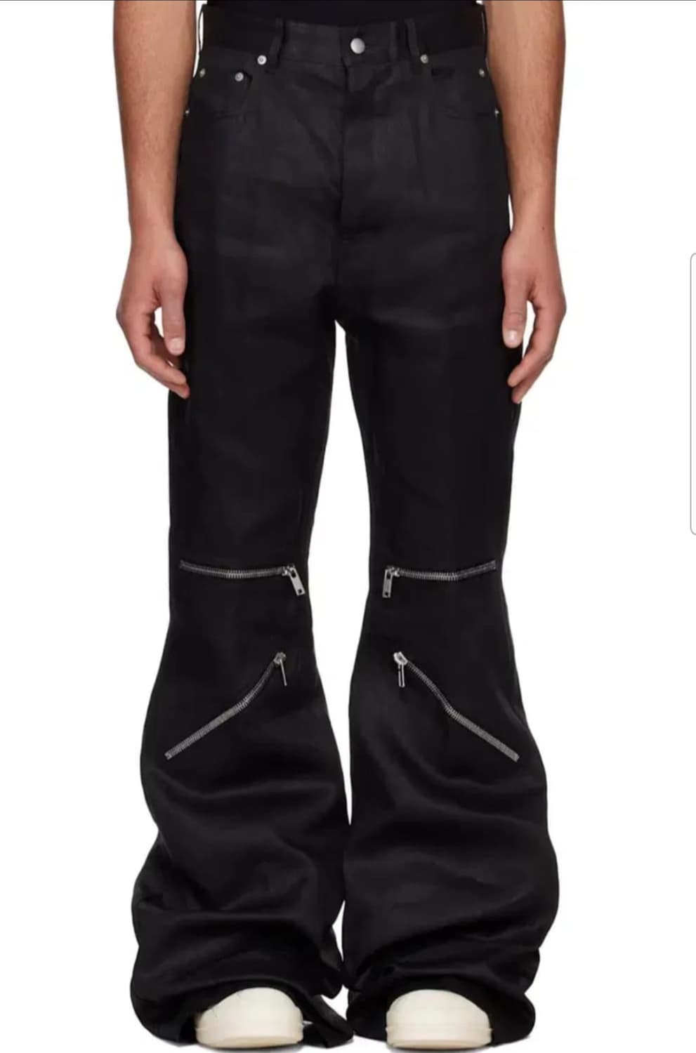 릭오웬스 25ss 할리우드 카고 볼란 팬츠 상품이미지1