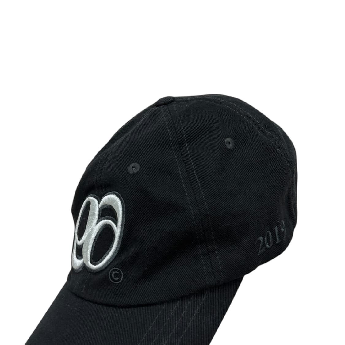 애즈온 99 심볼 로고 볼캡 모자 블랙 상품이미지3