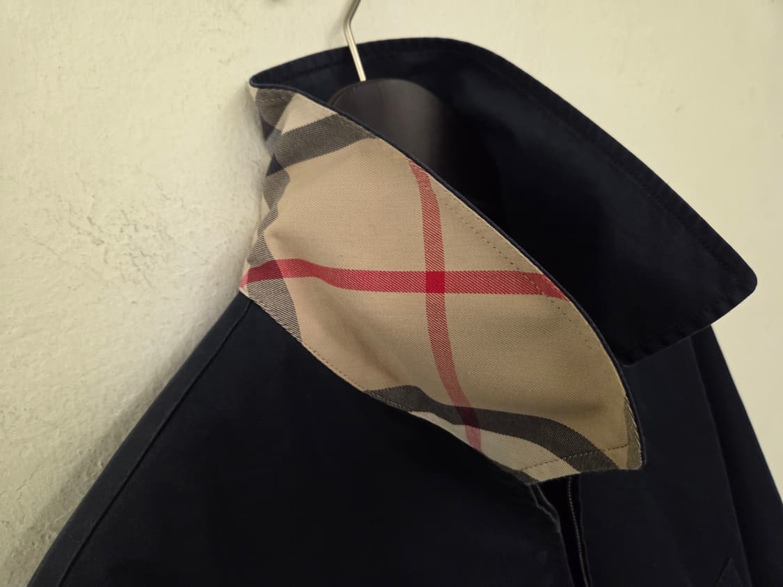 버버리 네이비 블루종 자켓 L사이즈 상품이미지8