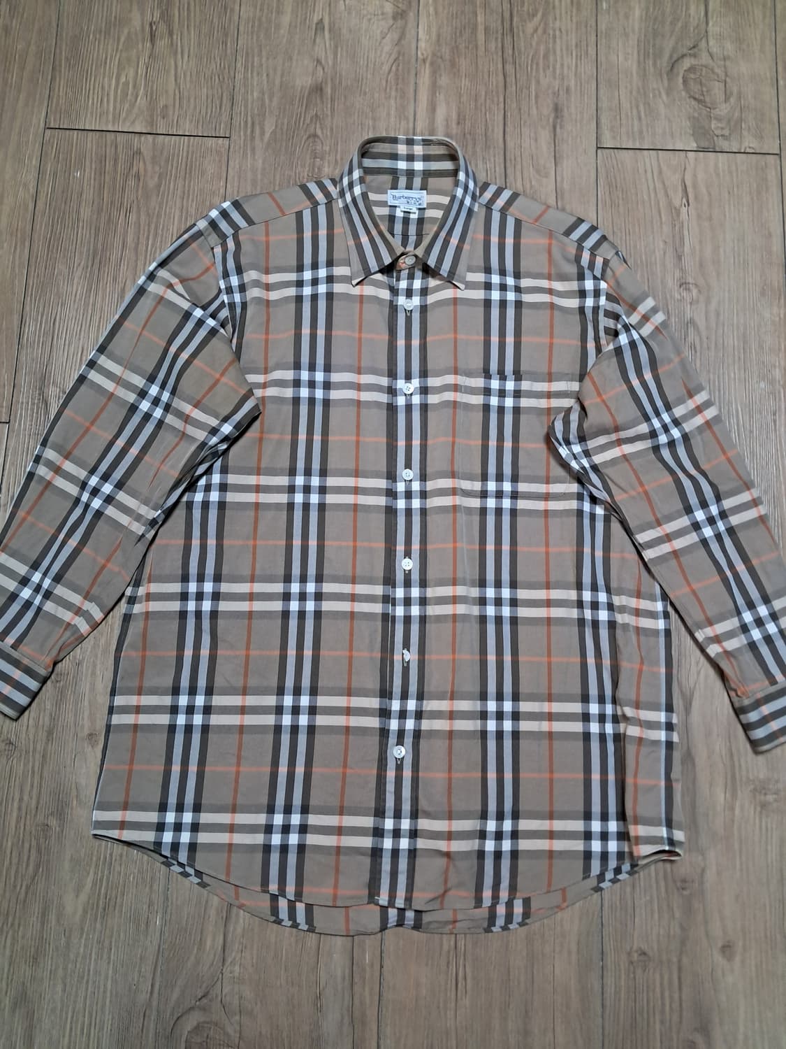 버버리 여성 체크셔츠 L 상품이미지2