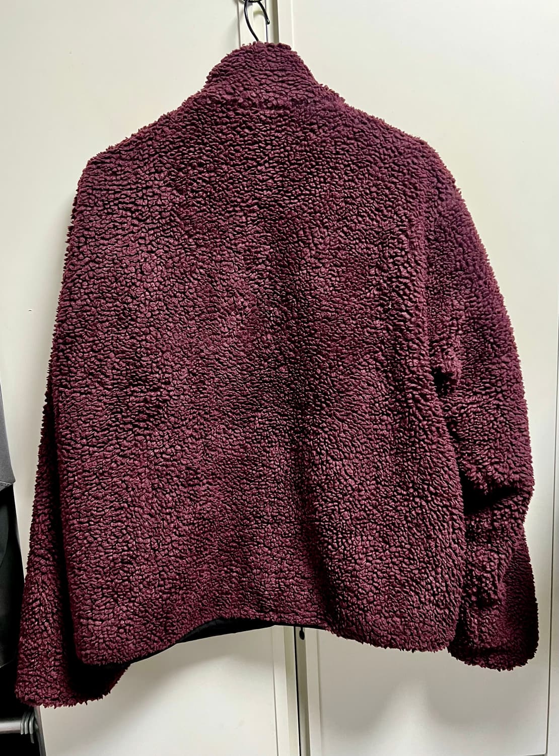 [L] 스투시 쉐르파 리버시블 자켓 버건디 상품이미지6