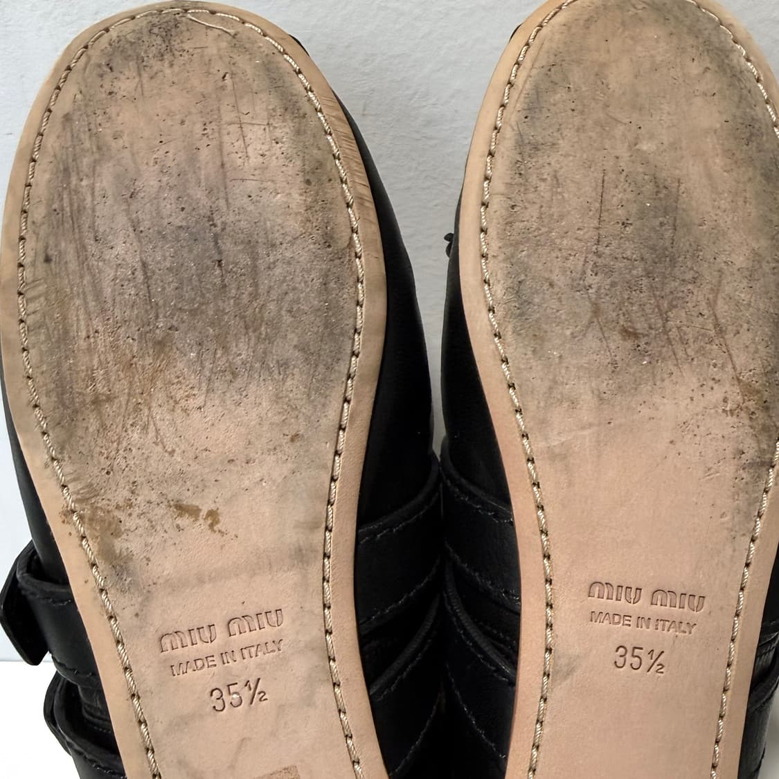 미우미우 발레리나 플랫 슈즈 상품이미지5