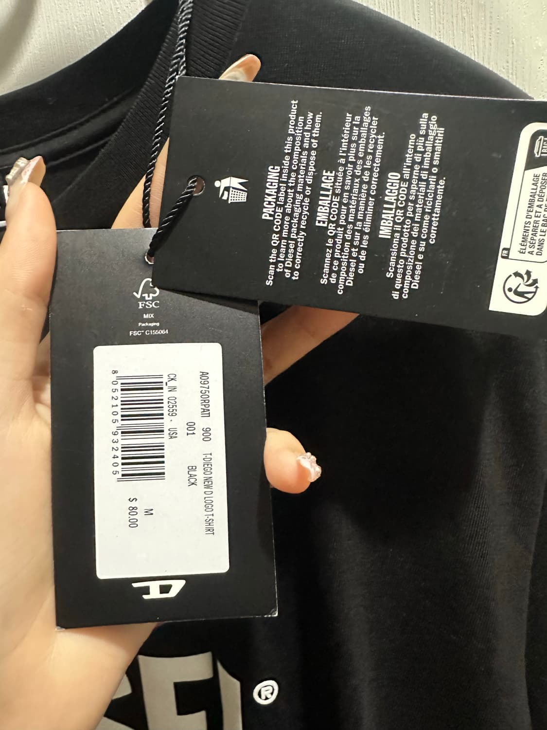 디젤 정품 새상품 상품이미지4