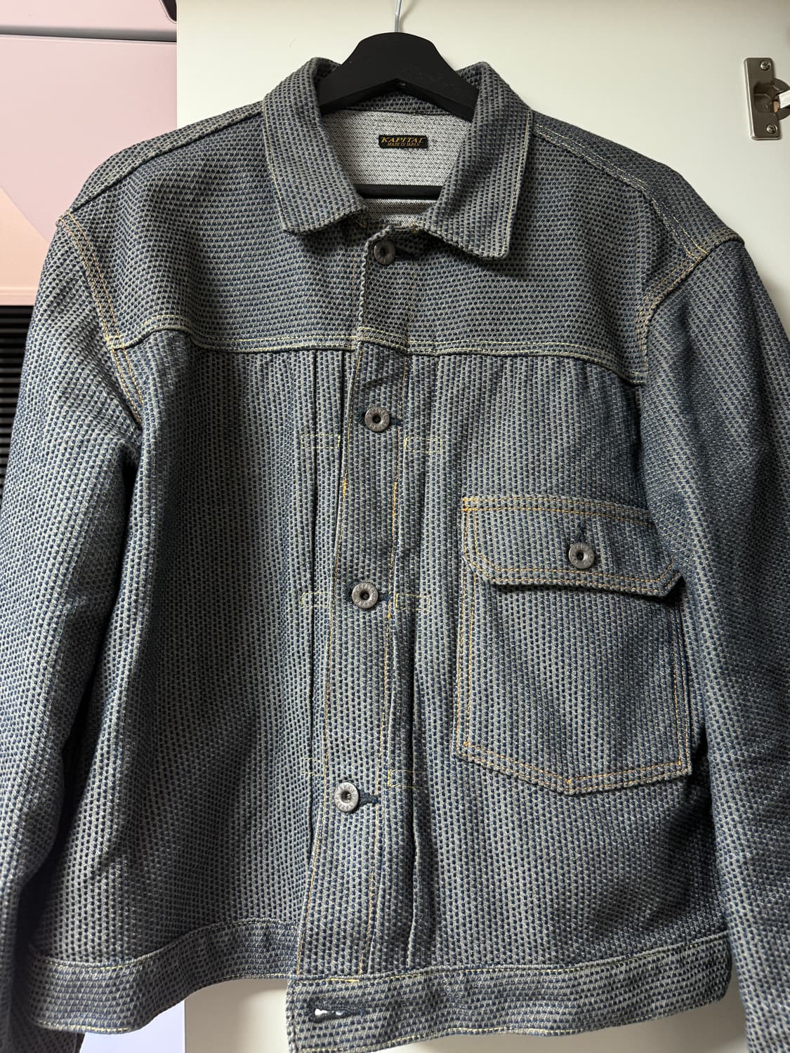 캐피탈 센츄리 데님 1세대 자켓 N7S 차콜 인디고 상품이미지2