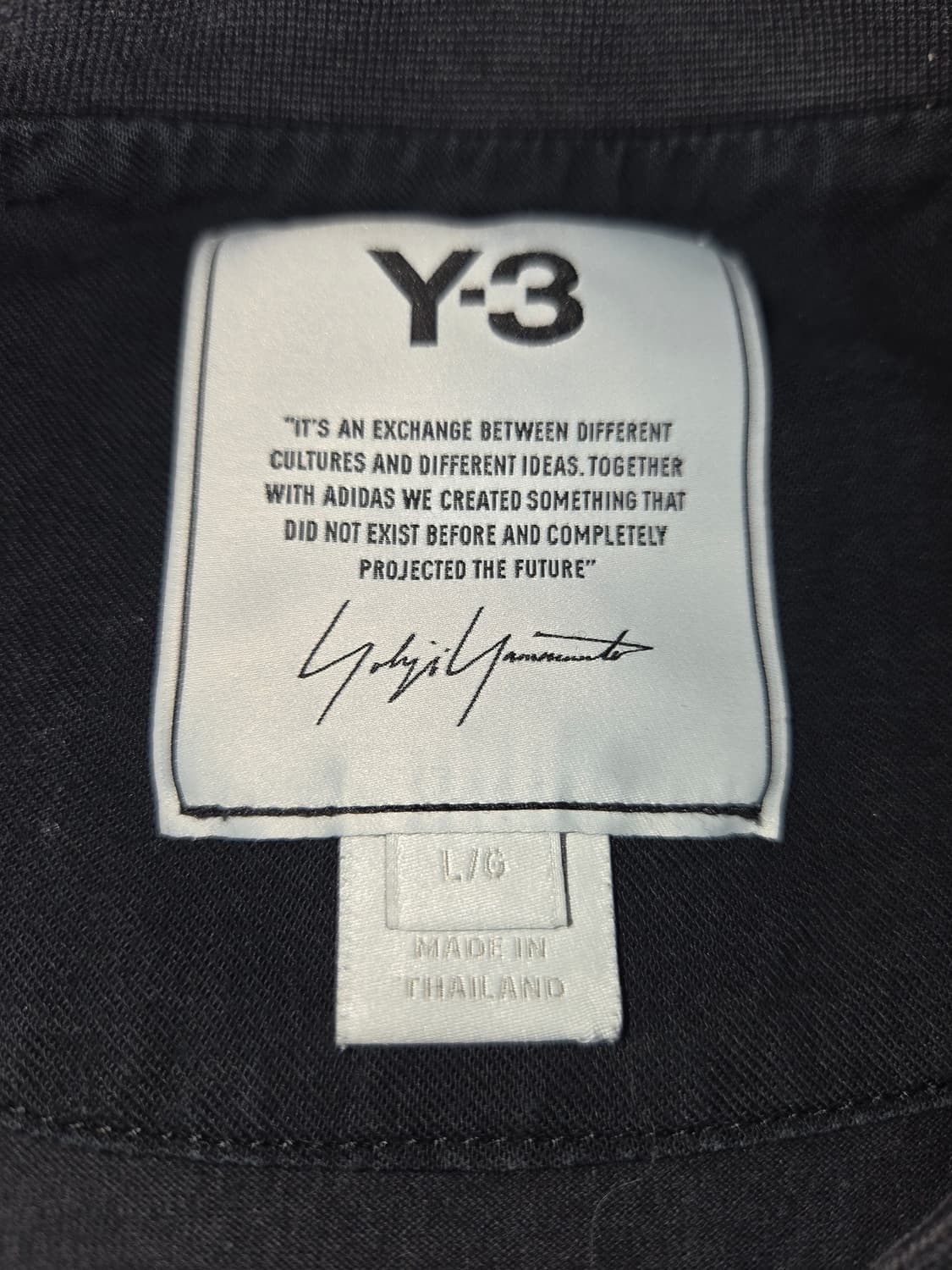 급처)Y-3 클래식 체스트 로고 티셔츠 블랙 상품이미지3