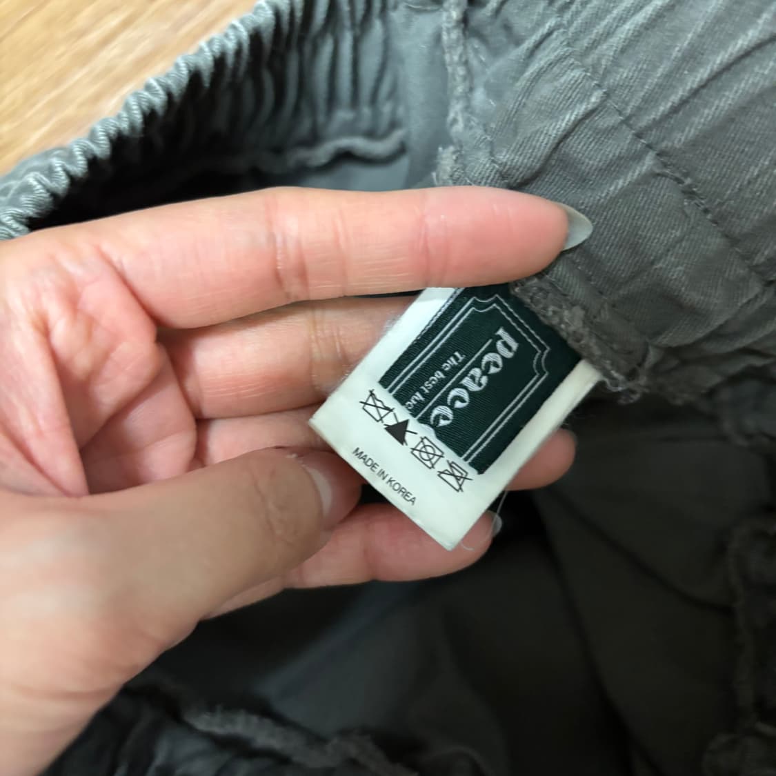 피스오브마인드 코튼팬츠 상품이미지4