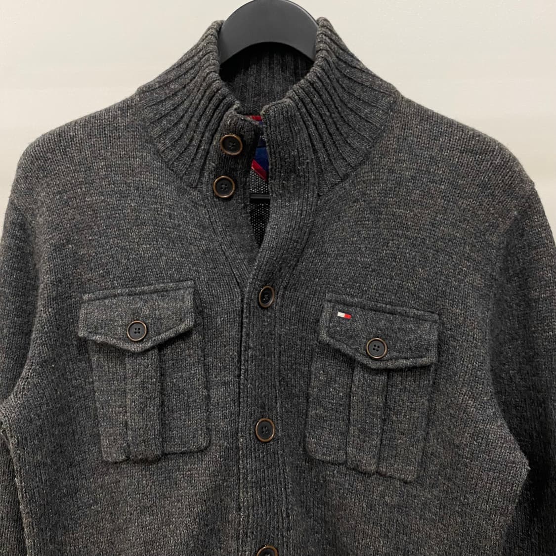타미힐피거 램스울 아메리칸 캐쥬얼 가디건 상품이미지3