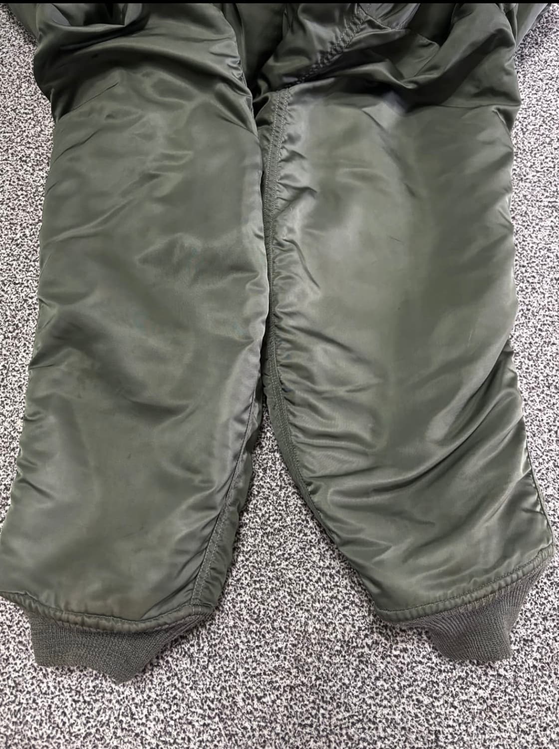 70년대 오리지널 빈티지 ma-1 E타입 XL 상품이미지8