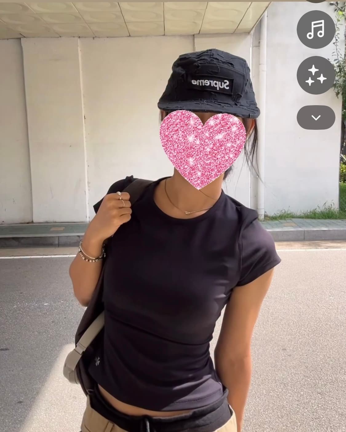 슈프림 레이어드 카모 캠프캡 블랙 상품이미지9