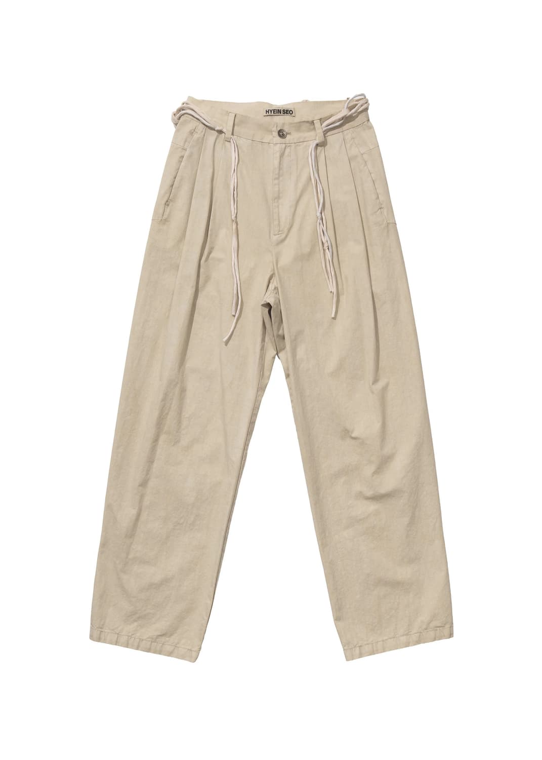 hyeinseo wide pants w/macrame belt 4size 상품이미지1