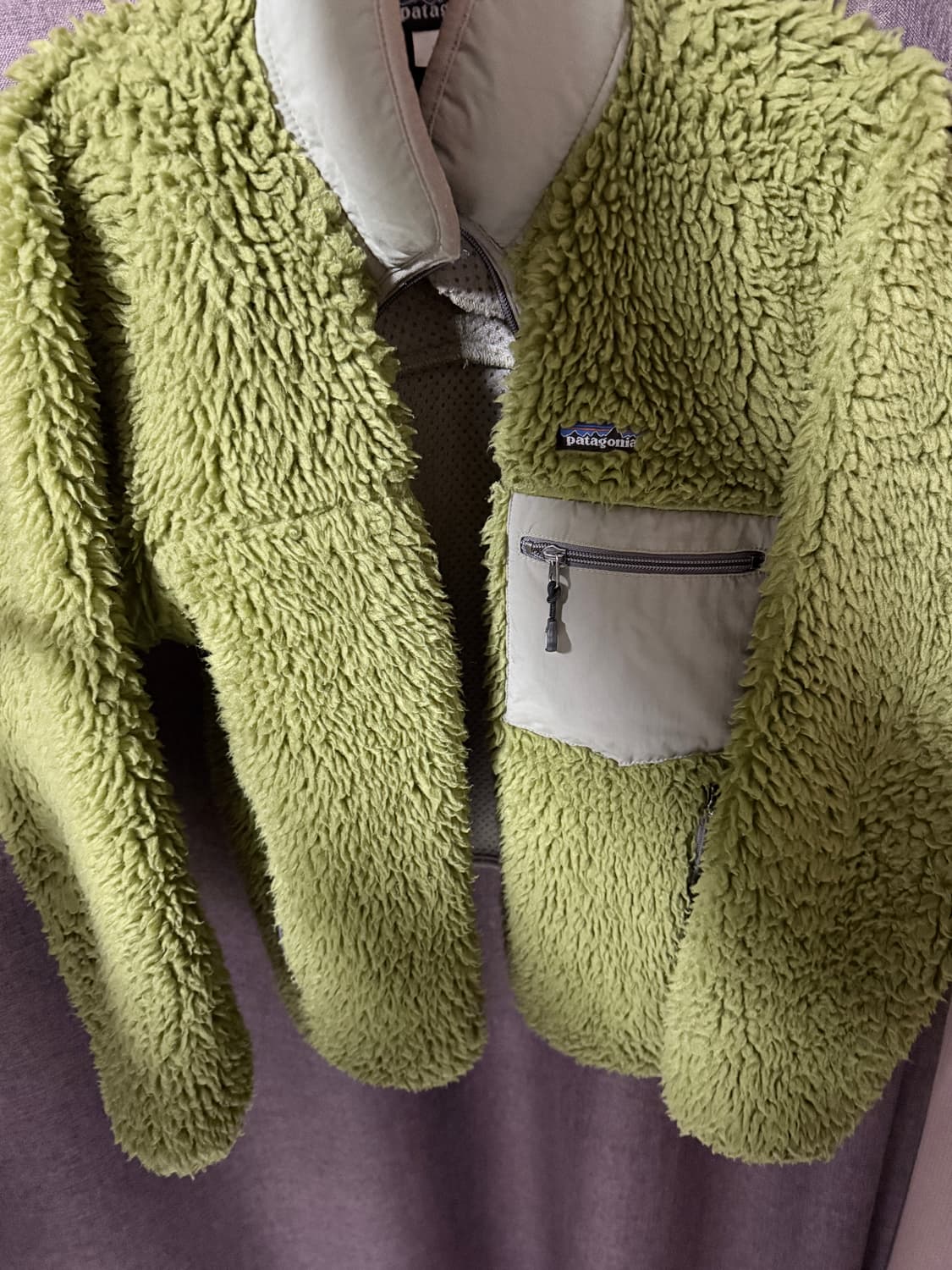 파타고니아 딥파일 그린 xs사이즈 상품이미지2