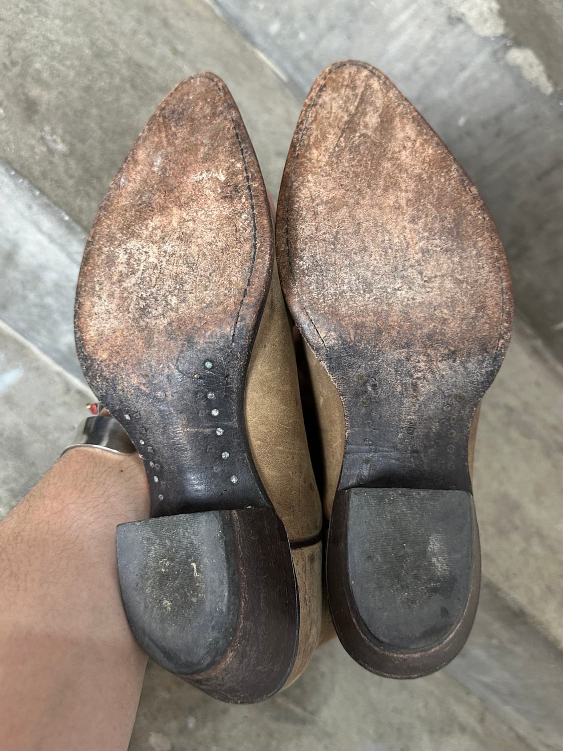 00's OG 토니라마 누벅 웨스턴 부츠 카우보이 부츠 상품이미지7