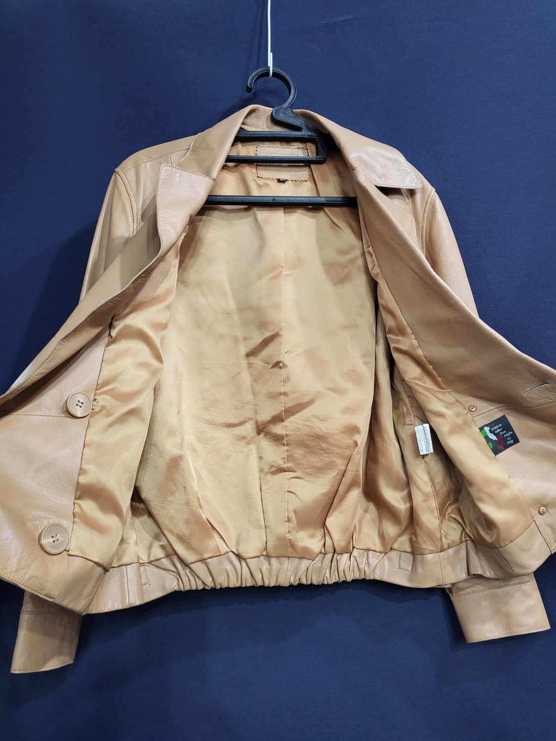 로보 천연 양가죽 더블 자겟 상품이미지6