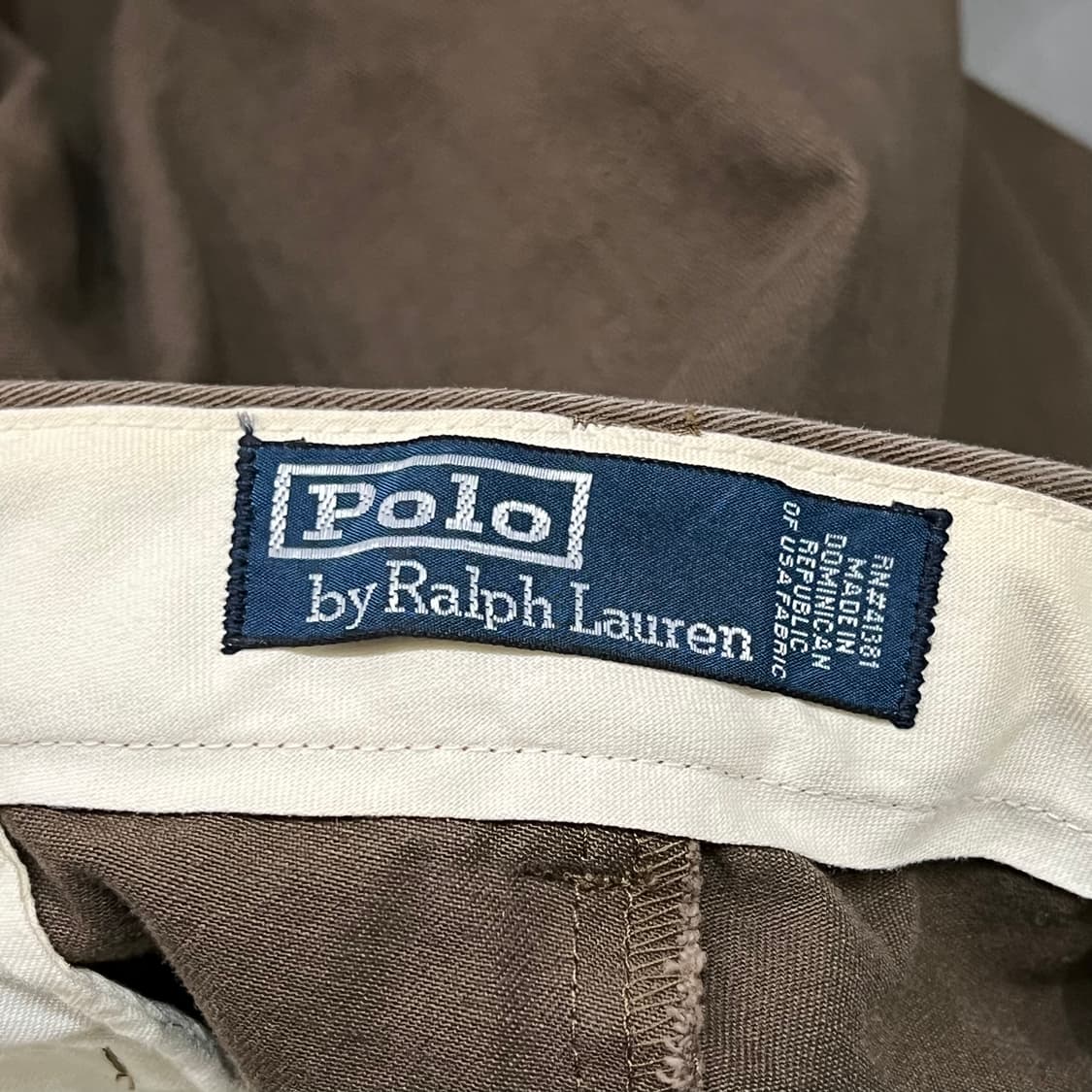  폴로랄프로렌 브라운 투턱 치노팬츠 y15526 상품이미지7