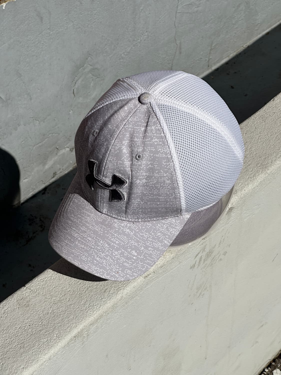 [XL-2XL] 언더아머 골프 화이트 메쉬 볼캡 모자 상품이미지2