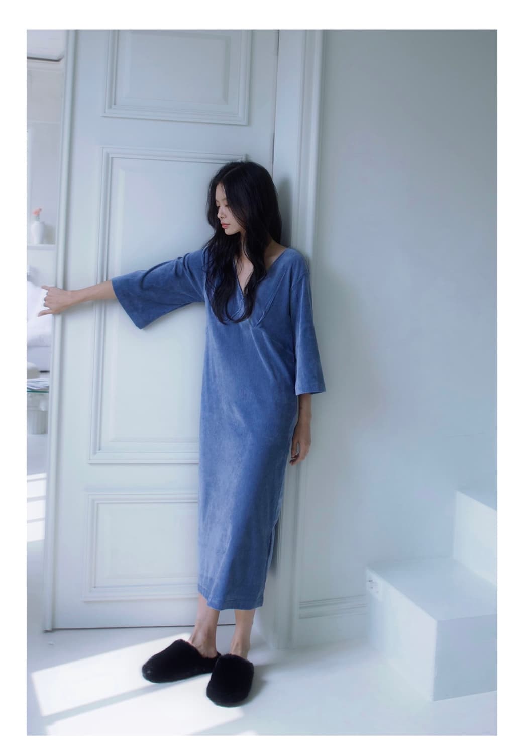 마스준 room no.305 frida blue원피스 상품이미지2