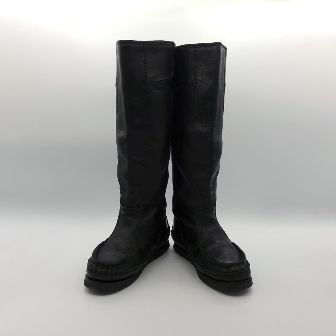 [S,230~235] ZUCCA 주카 롱 레더 부츠 상품이미지6