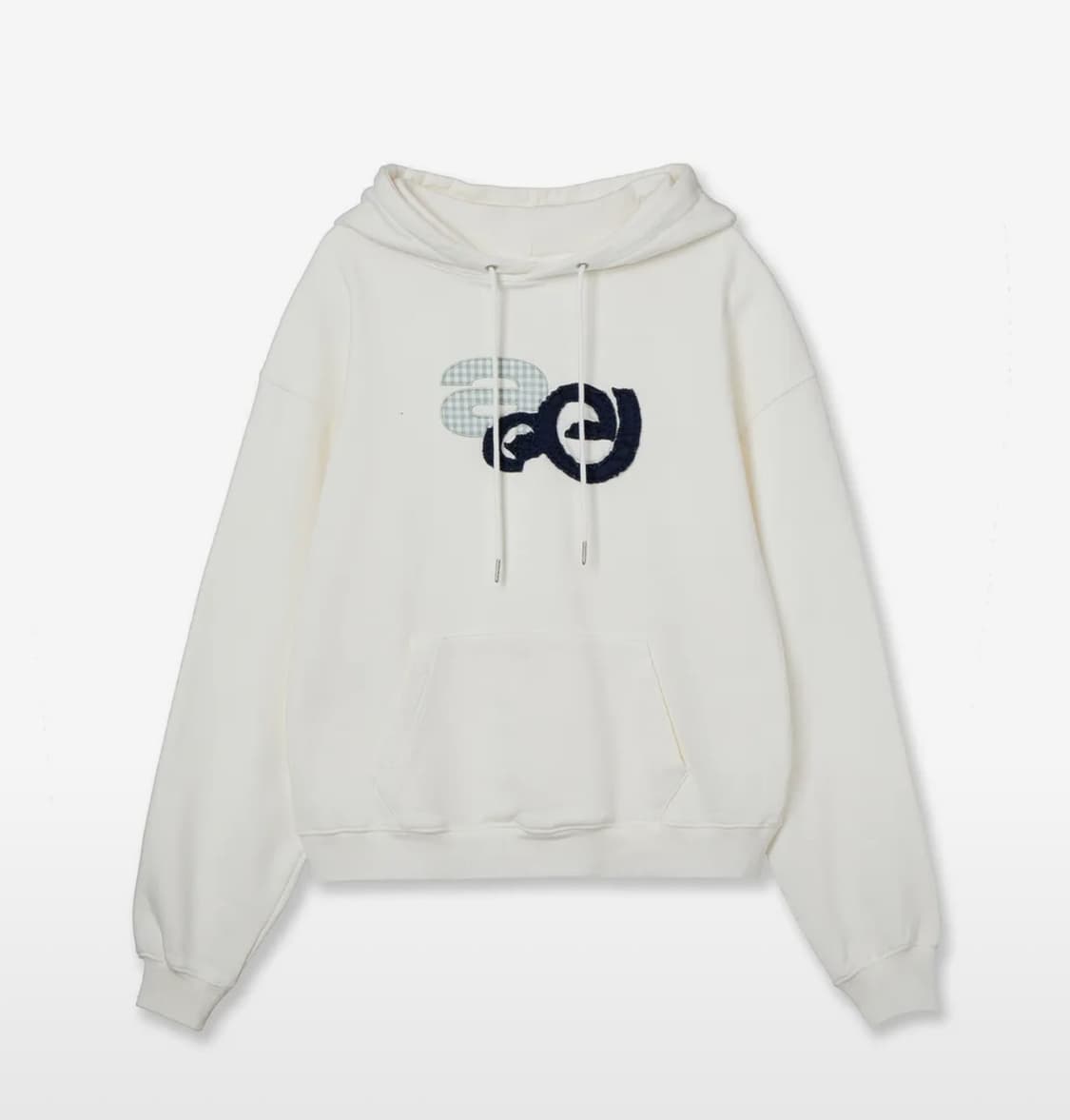 aeae 에이이에이이 후드티 APPLIQUE LOGO HOODIE 상품이미지1