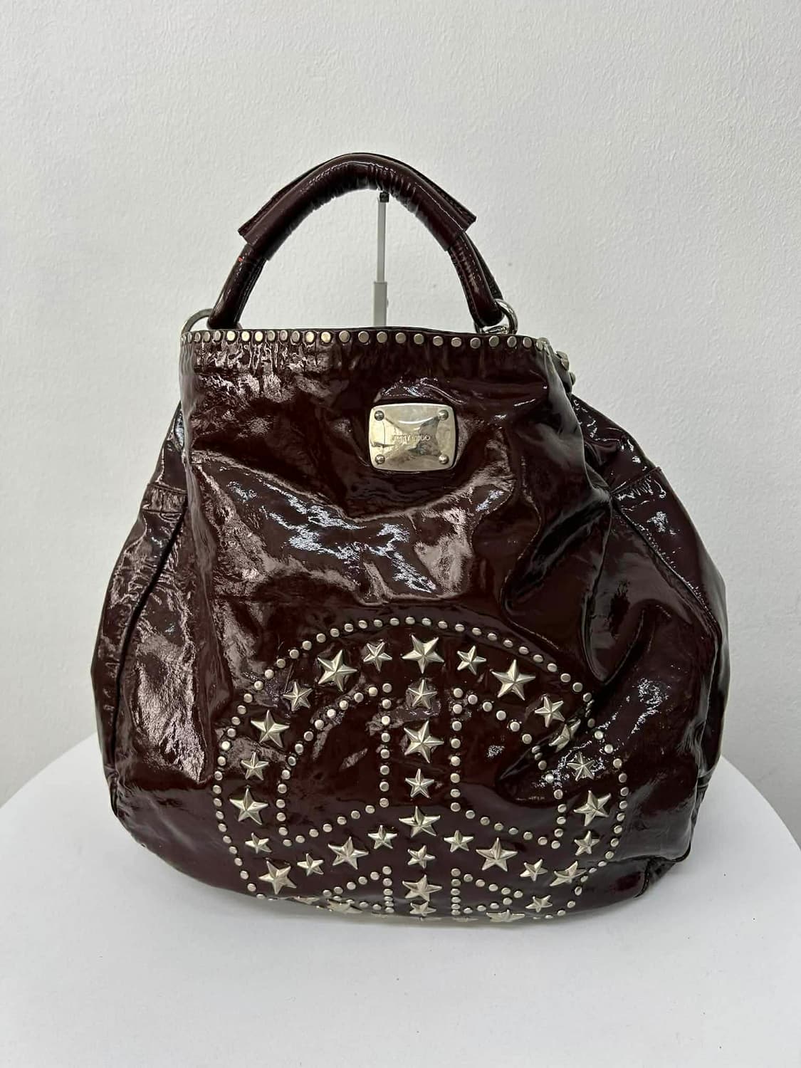 지미추 별 스타 스터드 페이던트 쇼퍼 호보 토트백 상품이미지1