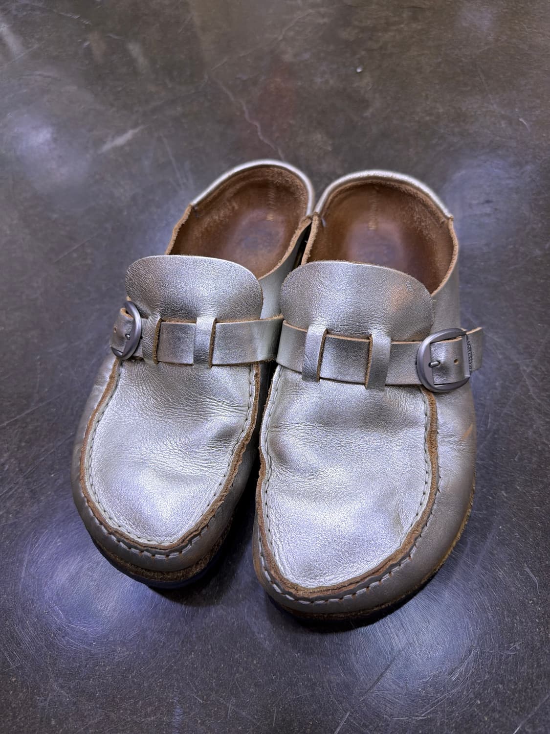 버켄스탁 버클리 클로그 블로퍼 샌들 슈즈 슬리퍼 골드 39 (250) 상품이미지2