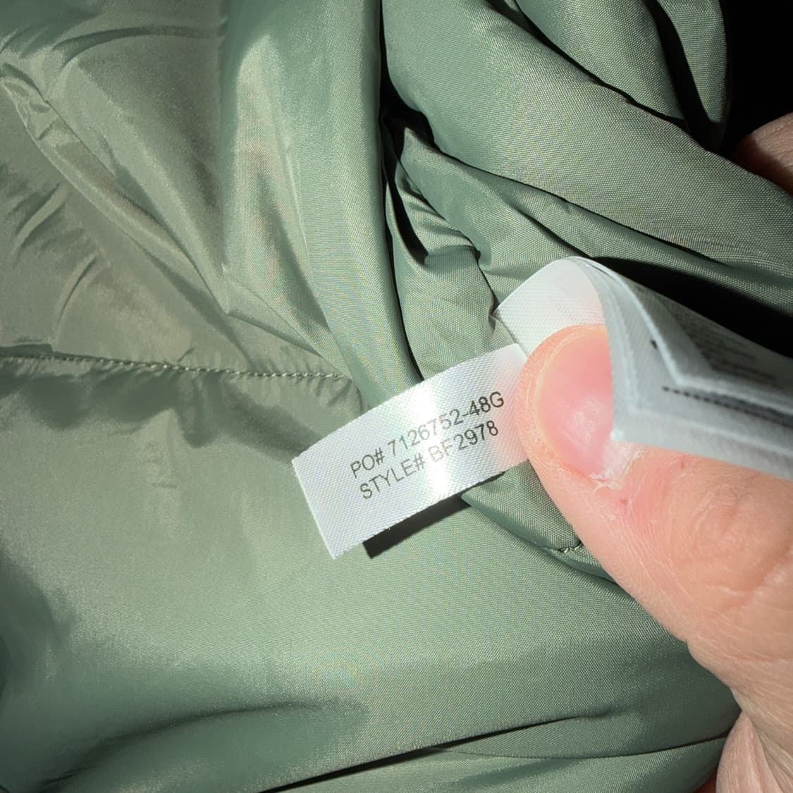 라코스테 여성 MA-1 항공 숏점퍼  34(66정도) 상품이미지9