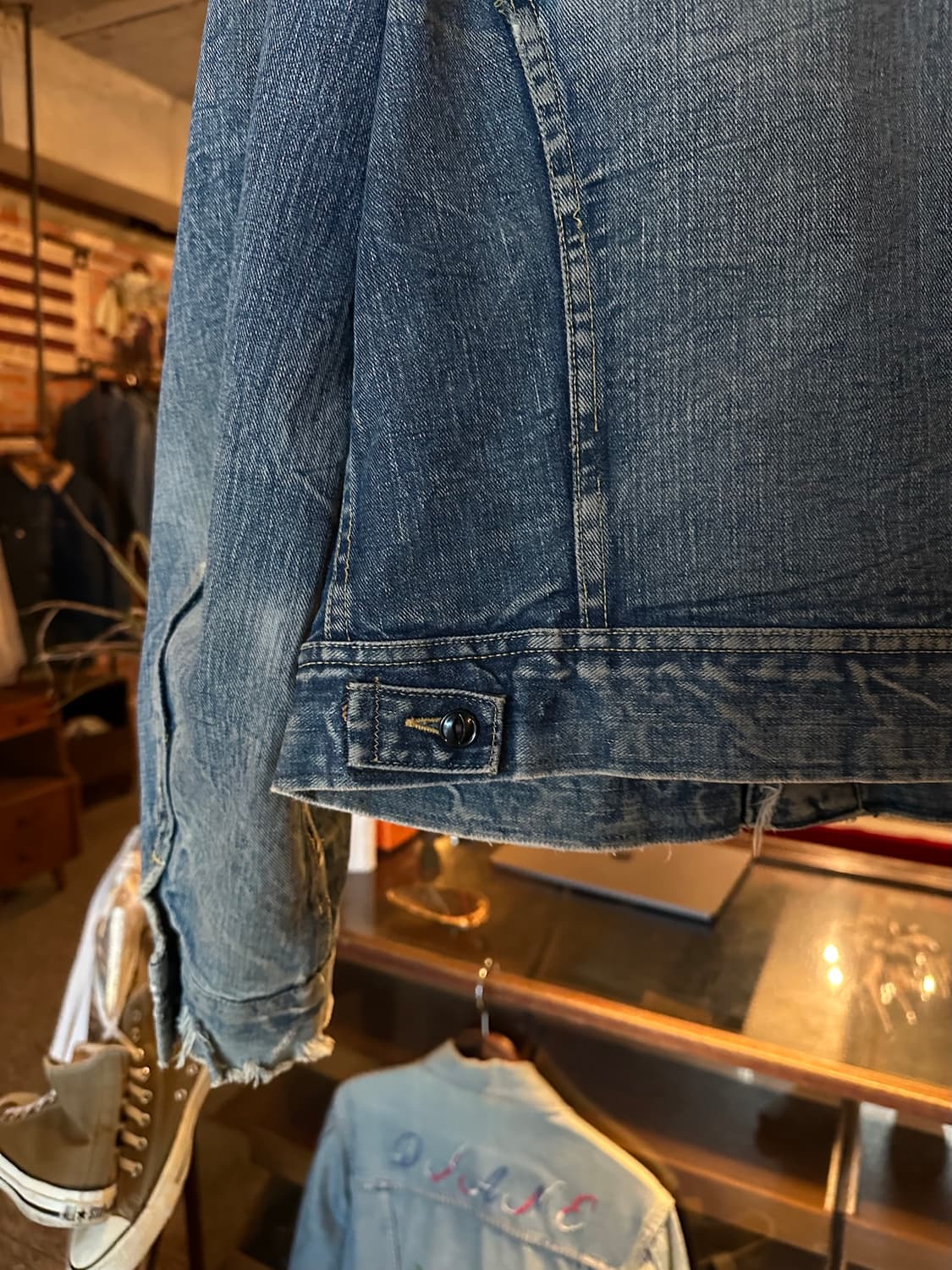 60s USA LEE 빈티지 리 101-J 데님 자켓 101J 상품이미지5