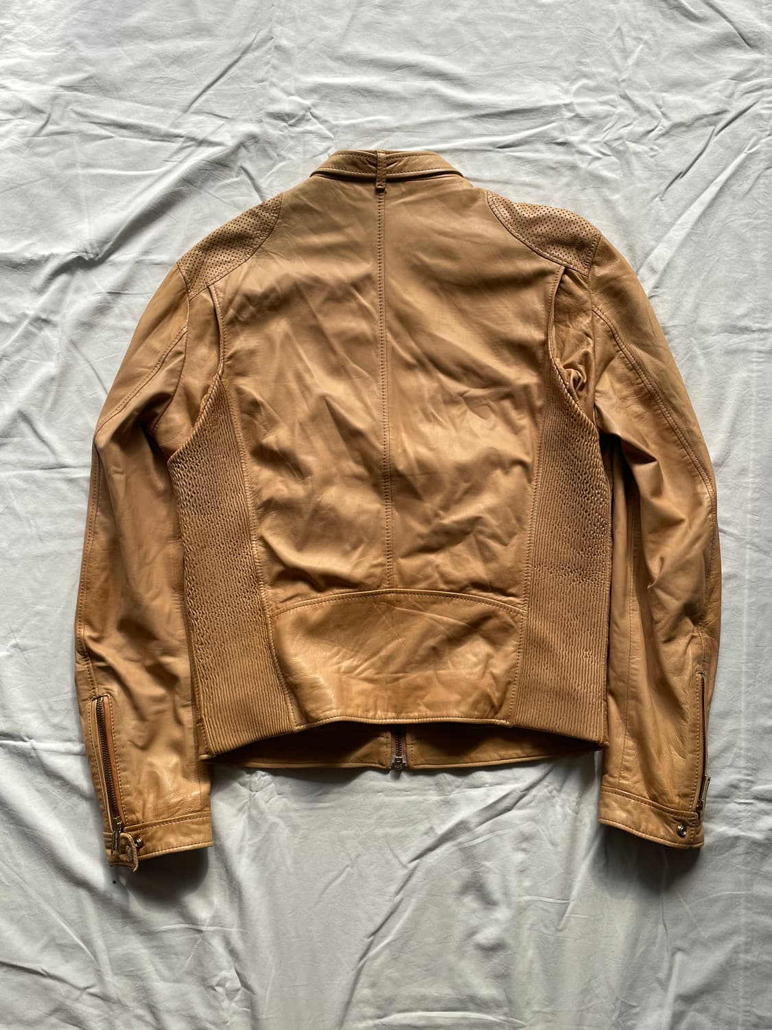 디스퀘어드2 램스킨 라이더자켓 상품이미지7