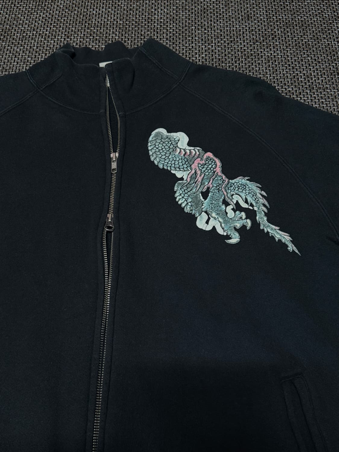 오리엔탈 드래곤 프린팅 자켓 상품이미지4