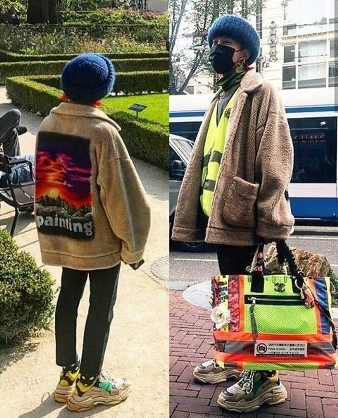 (M) 더블렛 남산 퍼자켓 지디 상품이미지1