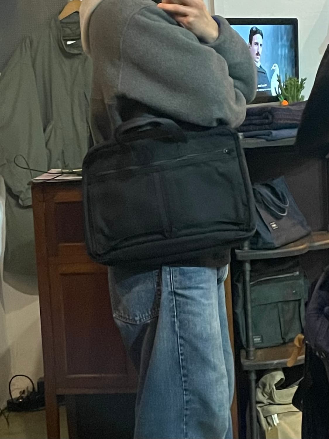 요시다 포터 코듀라 2way 서류가방 크로스백 상품이미지1