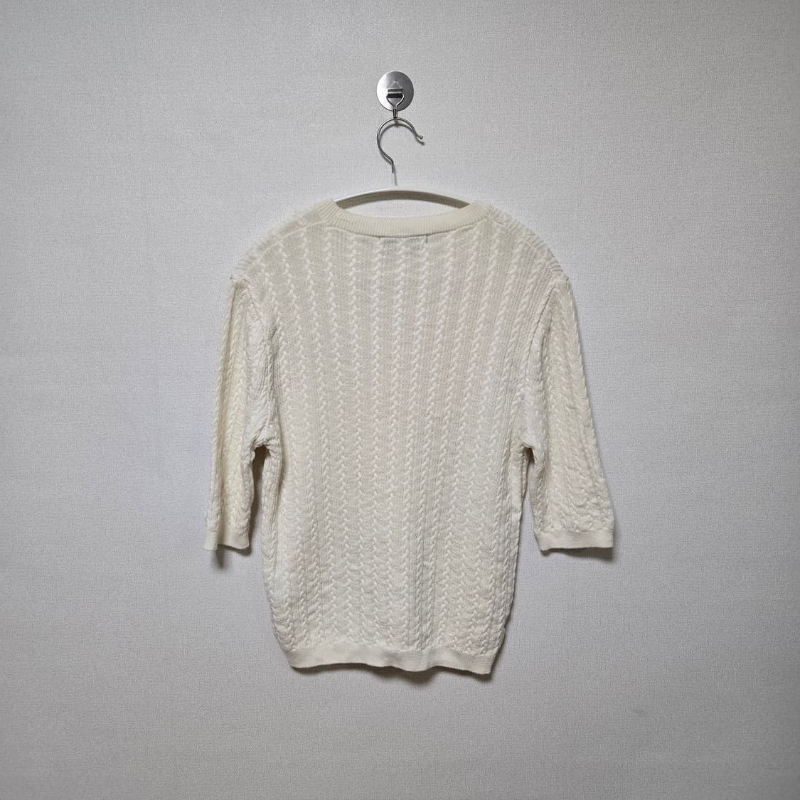 코스모폴리탄줄라이 르코드베스티망테르와이 반팔 니트 / 여성 니트  상품이미지7