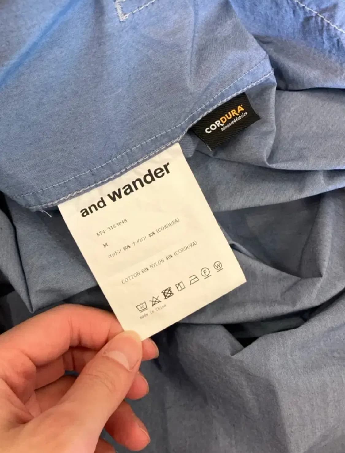 And wander 앤드원더 코듀라 셔츠 자켓 M 상품이미지4